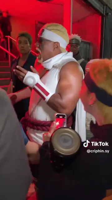 A fighting-game costume version
